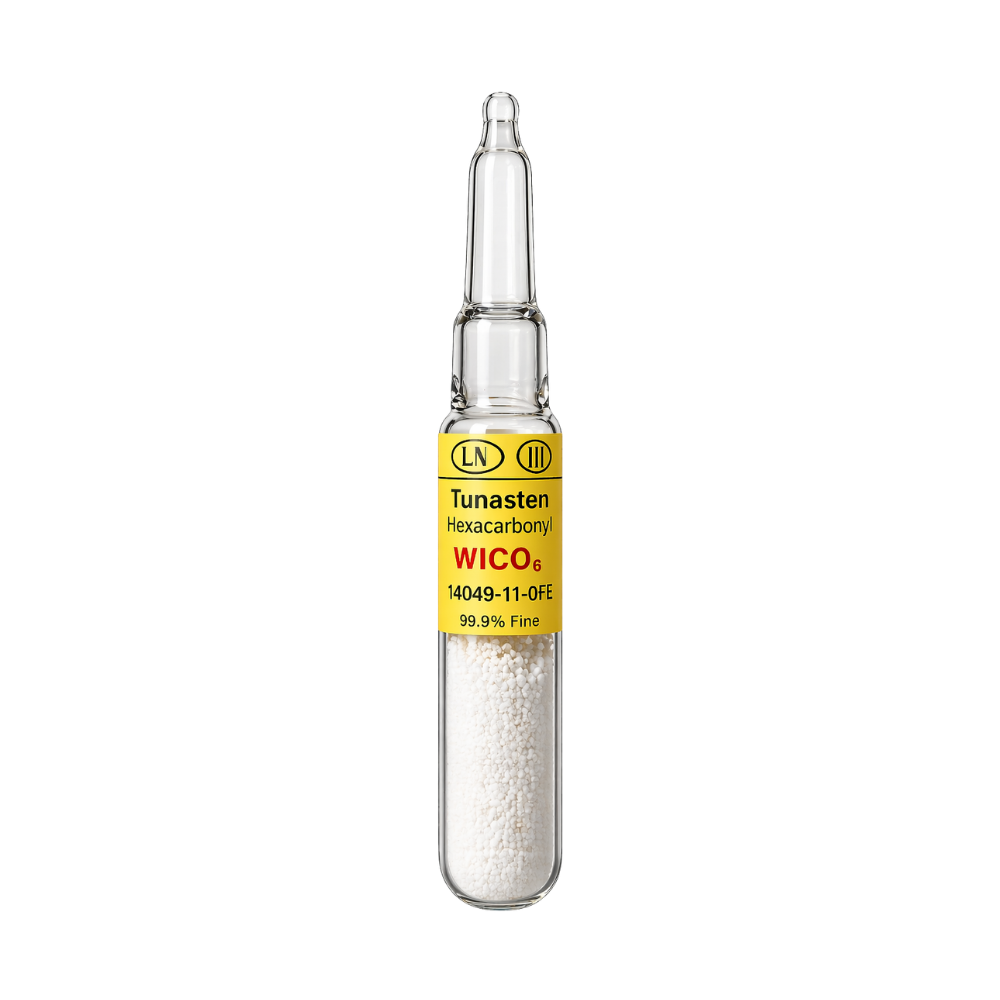 Tungsten Hexacarbonyl Ampoule